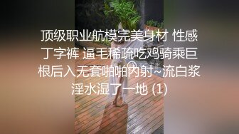 顶级职业航模完美身材 性感丁字裤 逼毛稀疏吃鸡骑乘巨根后入无套啪啪内射~流白浆淫水湿了一地 (1)