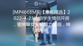 [MP4668MB]【最新精选】2022-4-23偷拍学生情侣开房，蜜桃臀女友被暴力抽插，呻吟不停