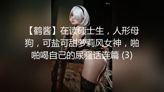 【鹤酱】在读硕士生，人形母狗，可盐可甜萝莉风女神，啪啪喝自己的尿骚话连篇 (3)