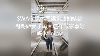 SWAG 裸体围裙家政妇嫁给哥哥做妻子每天这样做家事好吗 Minicat