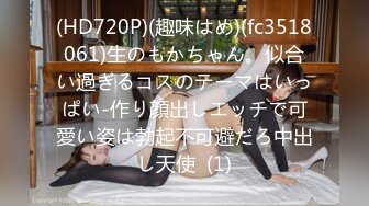 【新片速遞】 ⭐【KXCD】522黑色紧身连衣裙美女被人拉来采访，黑色丁字裤